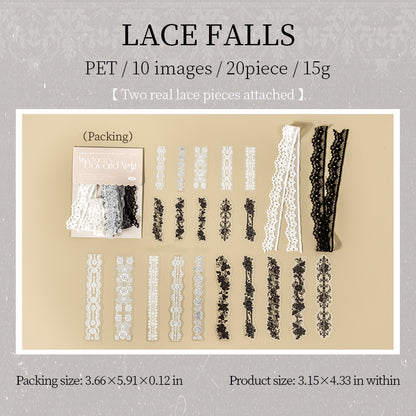 Elegant Lace Stickers