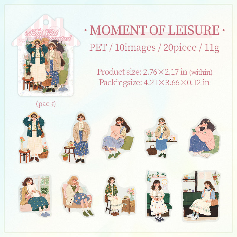Forest Girl Tale Stickers