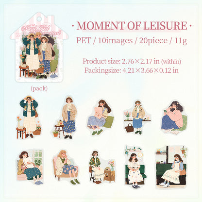 Forest Girl Tale Stickers