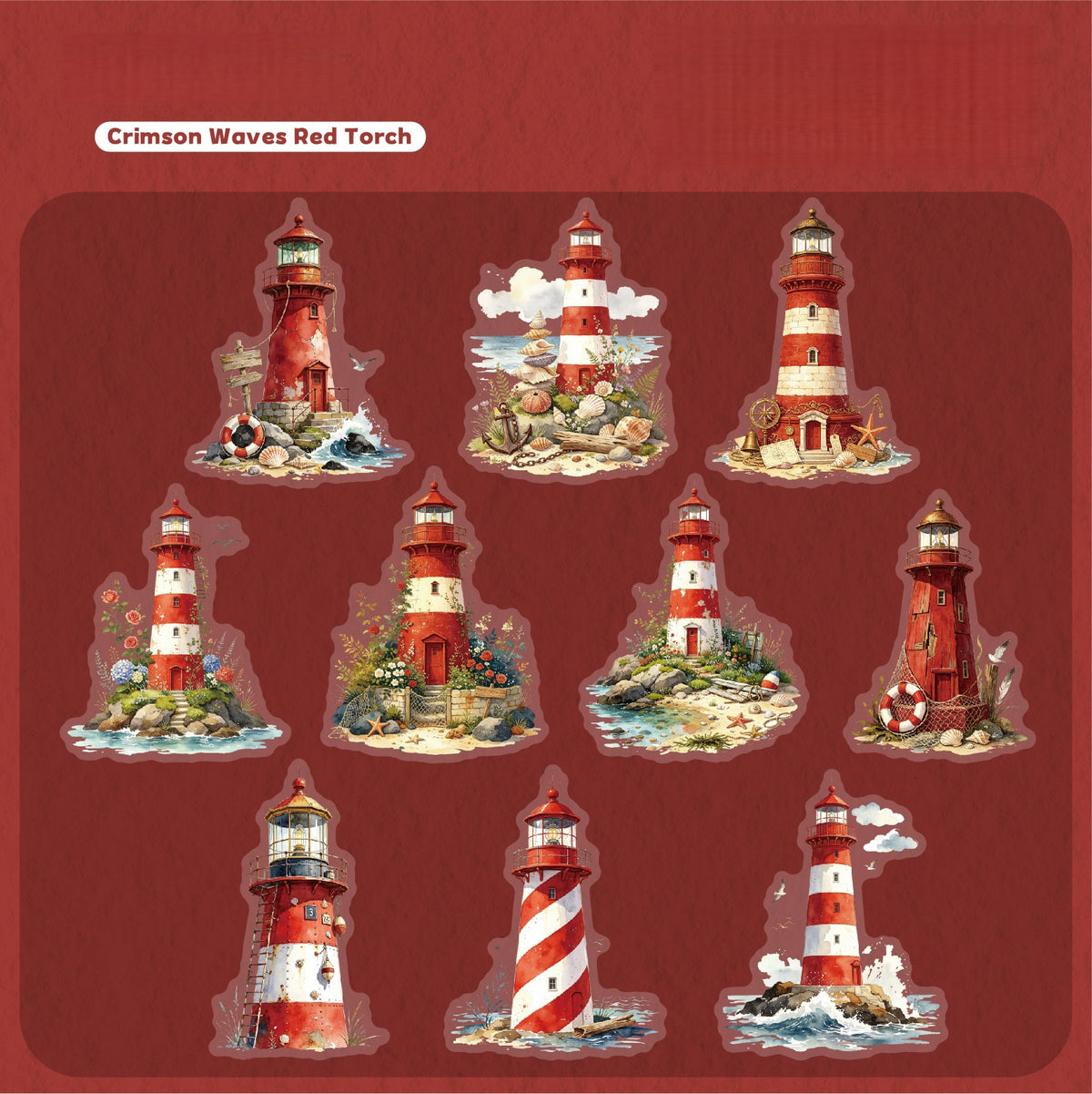 Lighthouse Stickers