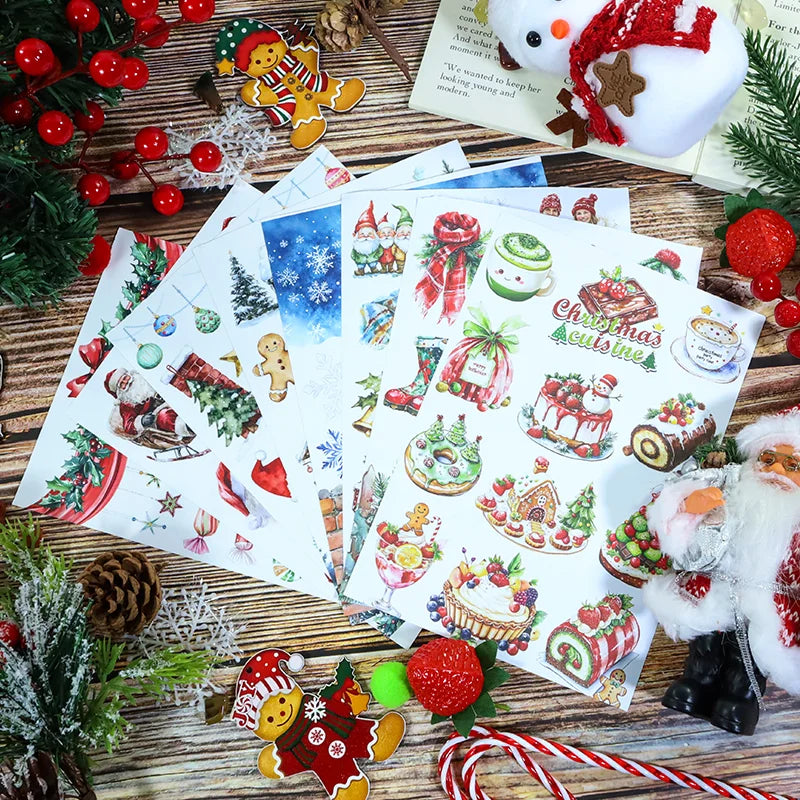 Cozy Christmas Sticker Book