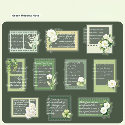 Floral Mail Stickers