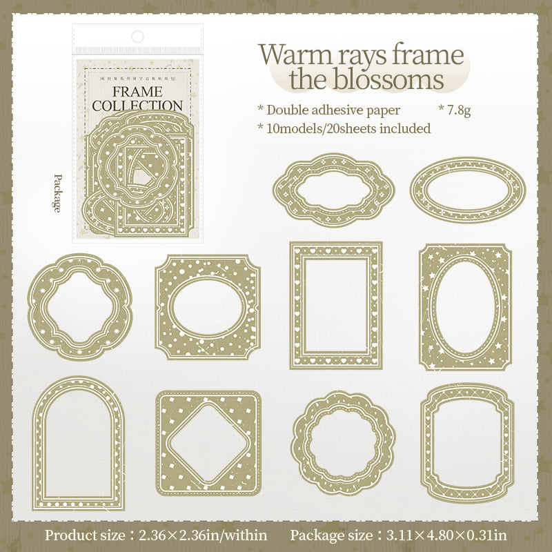 Framed Illustration Collection Sticker