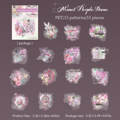 Fragmented Diary Stickers