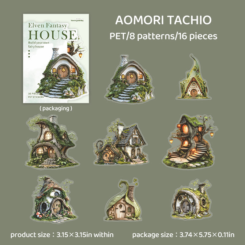 Fairy Fantasy House Stickers