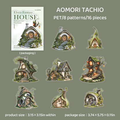 Fairy Fantasy House Stickers