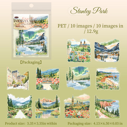 Colorful World Stickers