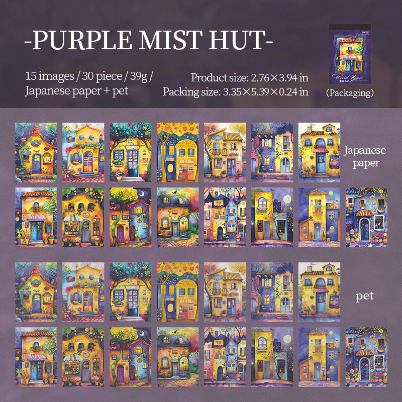 Whimsical Haunted Cottage sticker book