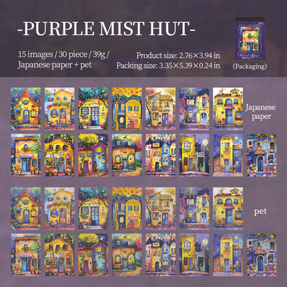 Whimsical Haunted Cottage sticker book