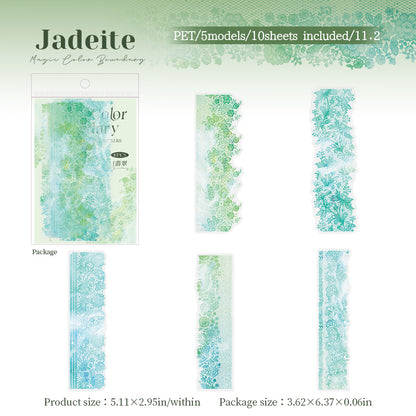 Magic Color Boundary Stickers