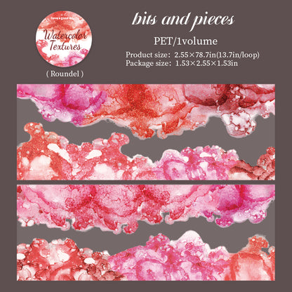 Watercolor Patterns Tape