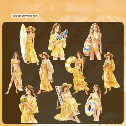 Hello Summer Stickers
