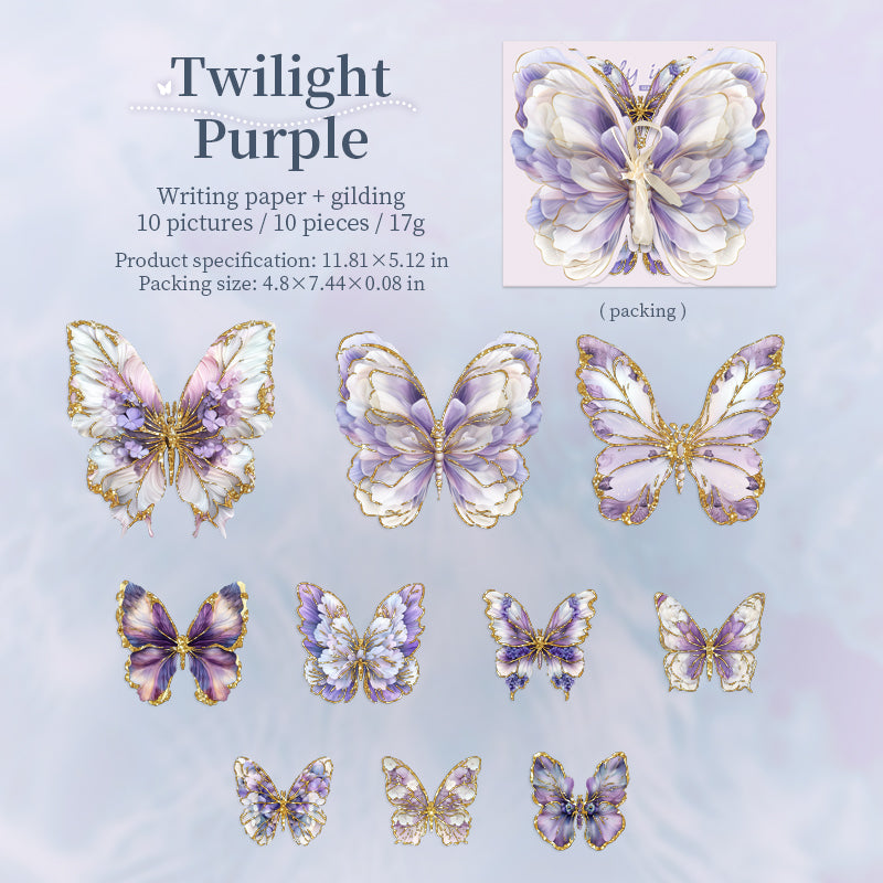 Butterflies in Water Stickers