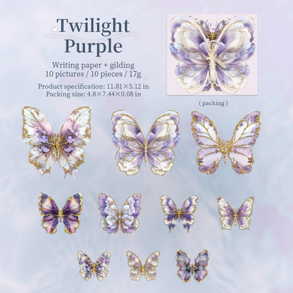 Butterflies in Water Stickers