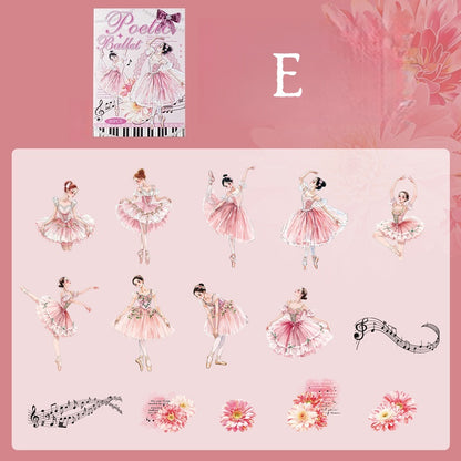 Ballet Monologue Stickers
