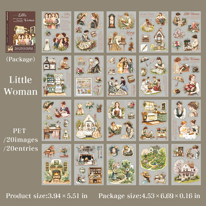 Classic Literature Sticker Book