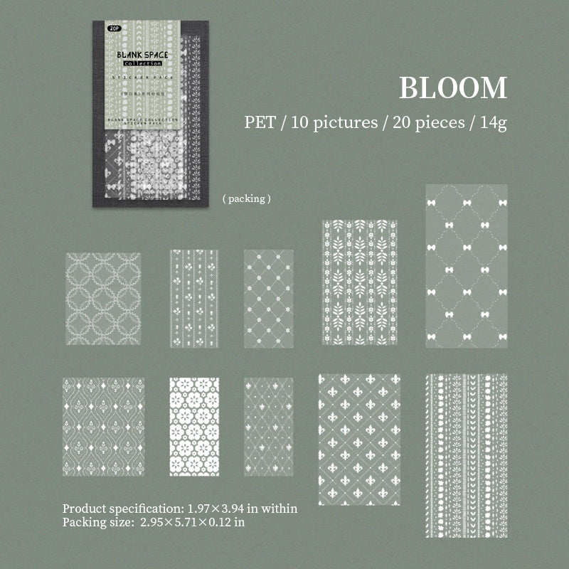 Blank Space Collection Stickers