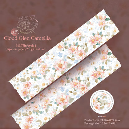Blooming Camellia Washi Tape