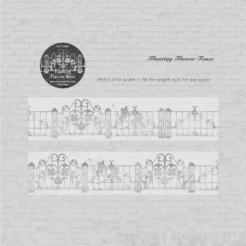 Ornate Iron Fence Tape