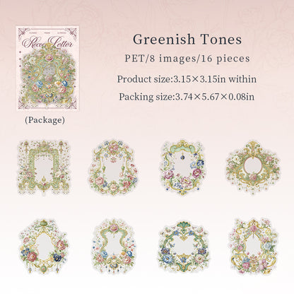 Rococo Letter Stickers