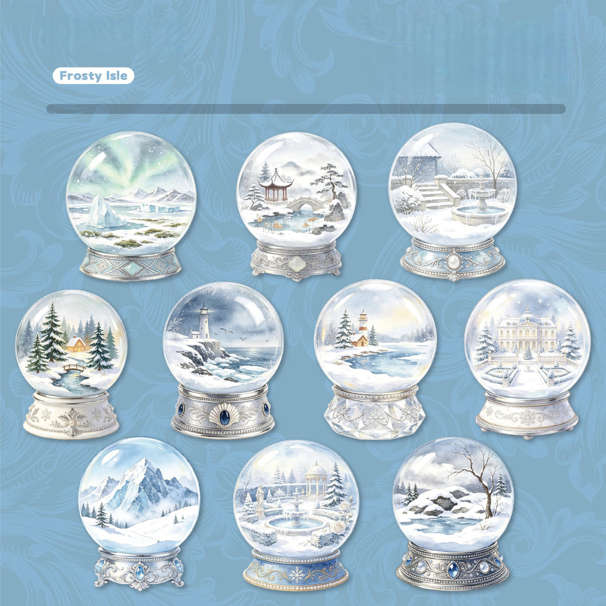 Dreamy Crystal Ball Stickers