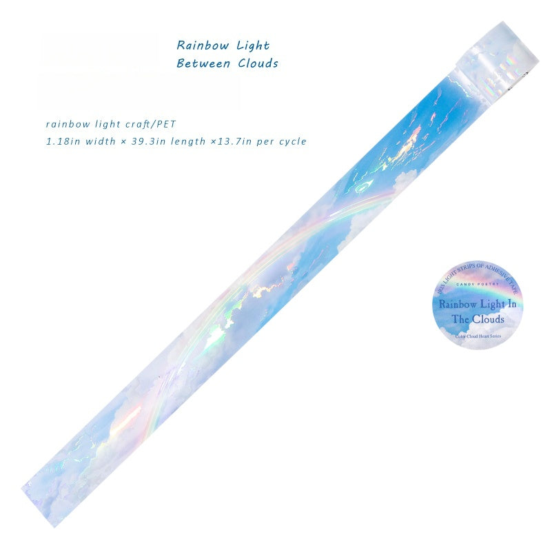 Heart of Colorful Clouds Tape