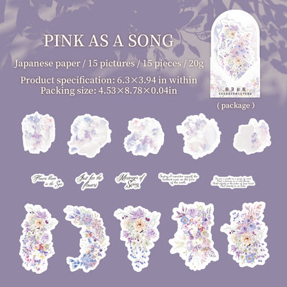 Gentle Glow of Spring Stickers