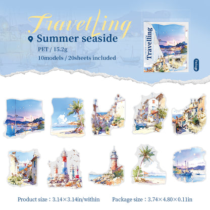 Travel Scenery Stickers