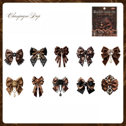 Gothic Bow Tie Stickers