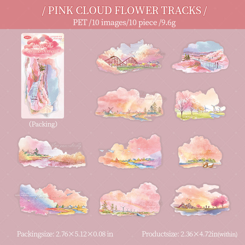 Cloudscape Scenery Stickers