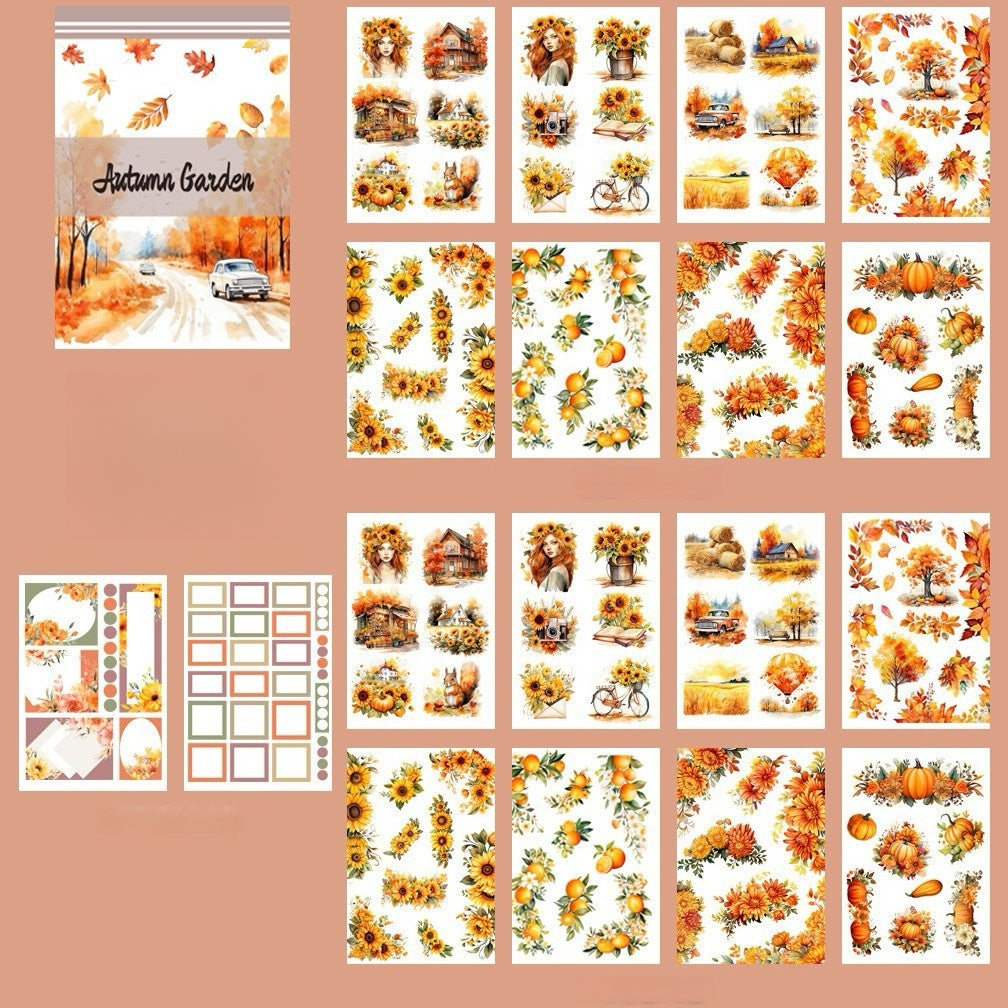 Gentle Autumn Sticker Book