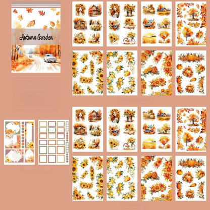 Gentle Autumn Sticker Book