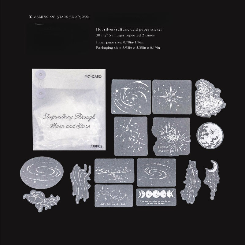 Silver Casket Secret Pact Stickers