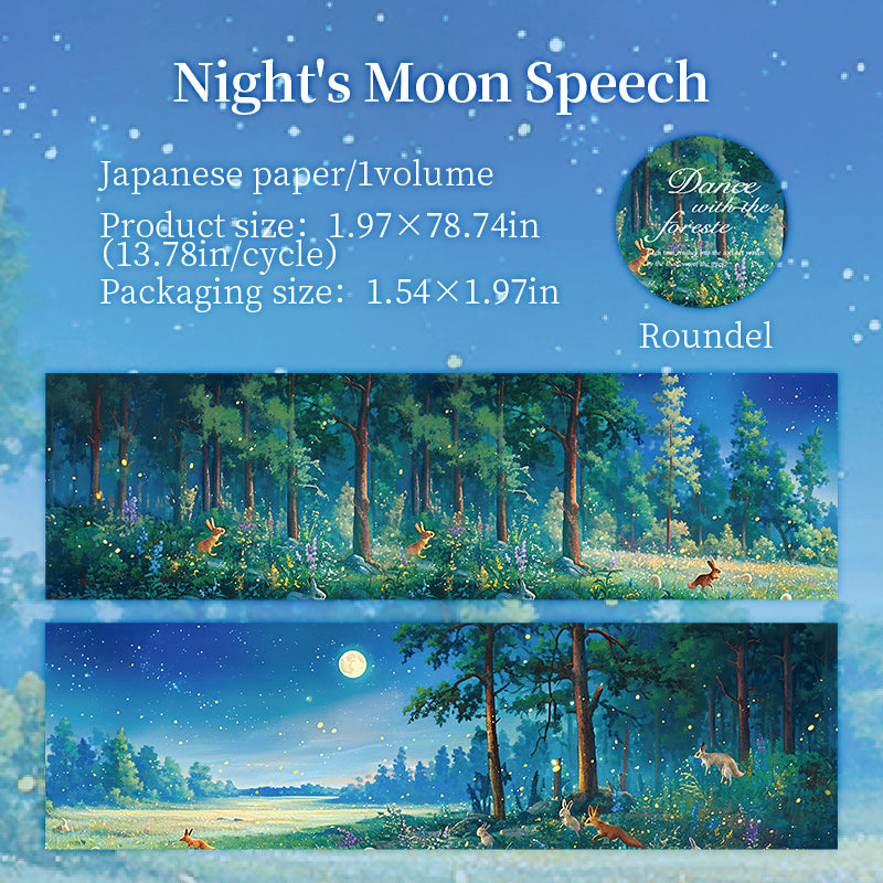 Dance with the Forest Washi Tape