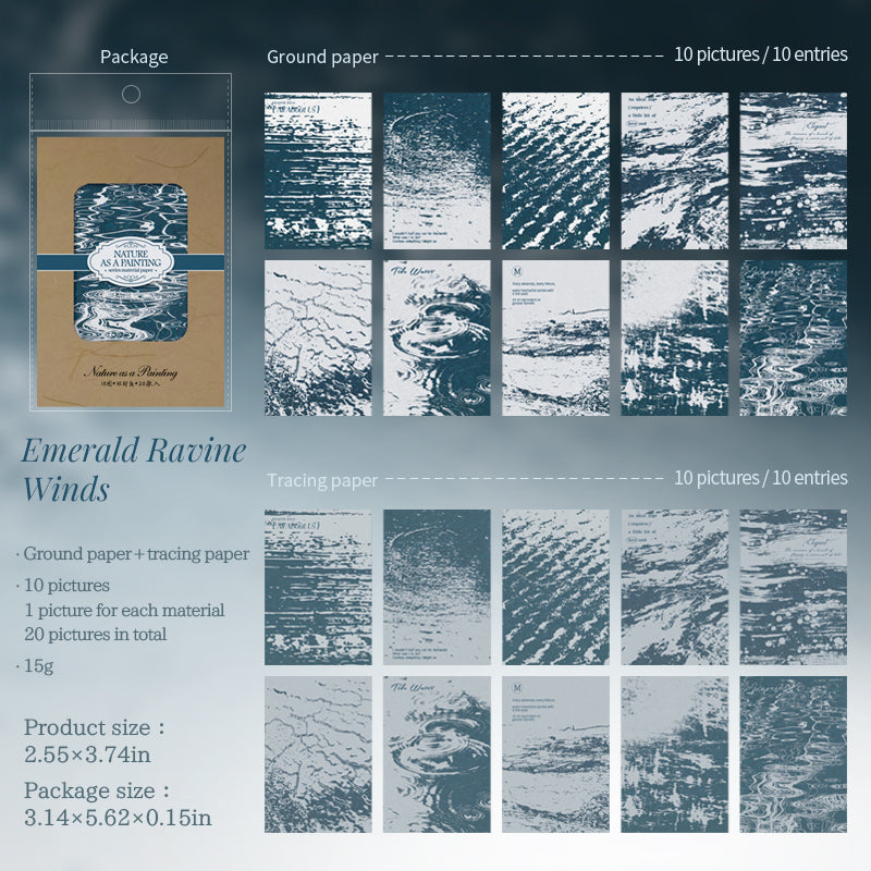 Nature as Painting Papers