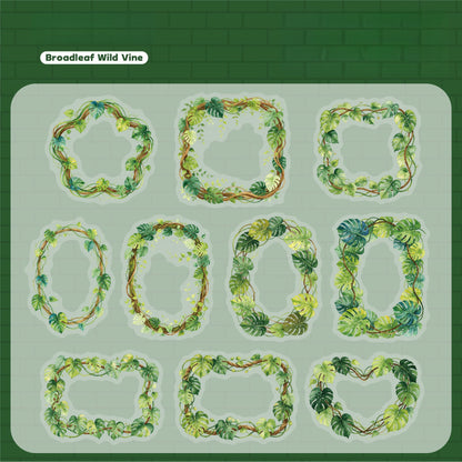 Vine Border Stickers