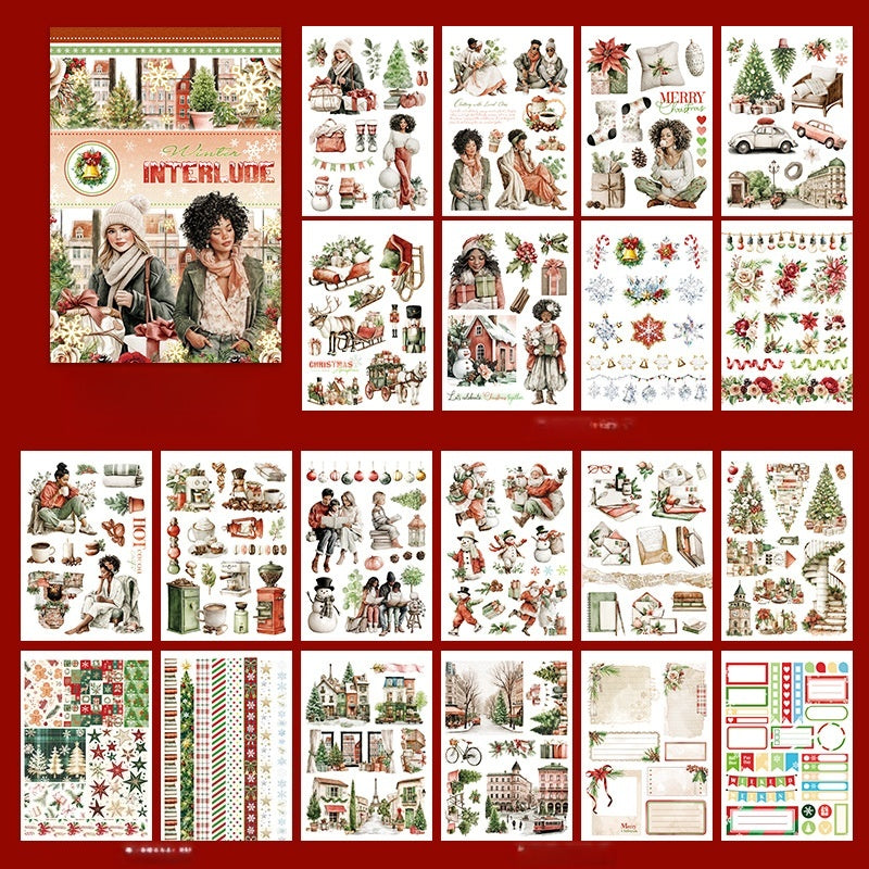 Festive Creative Sticker Book