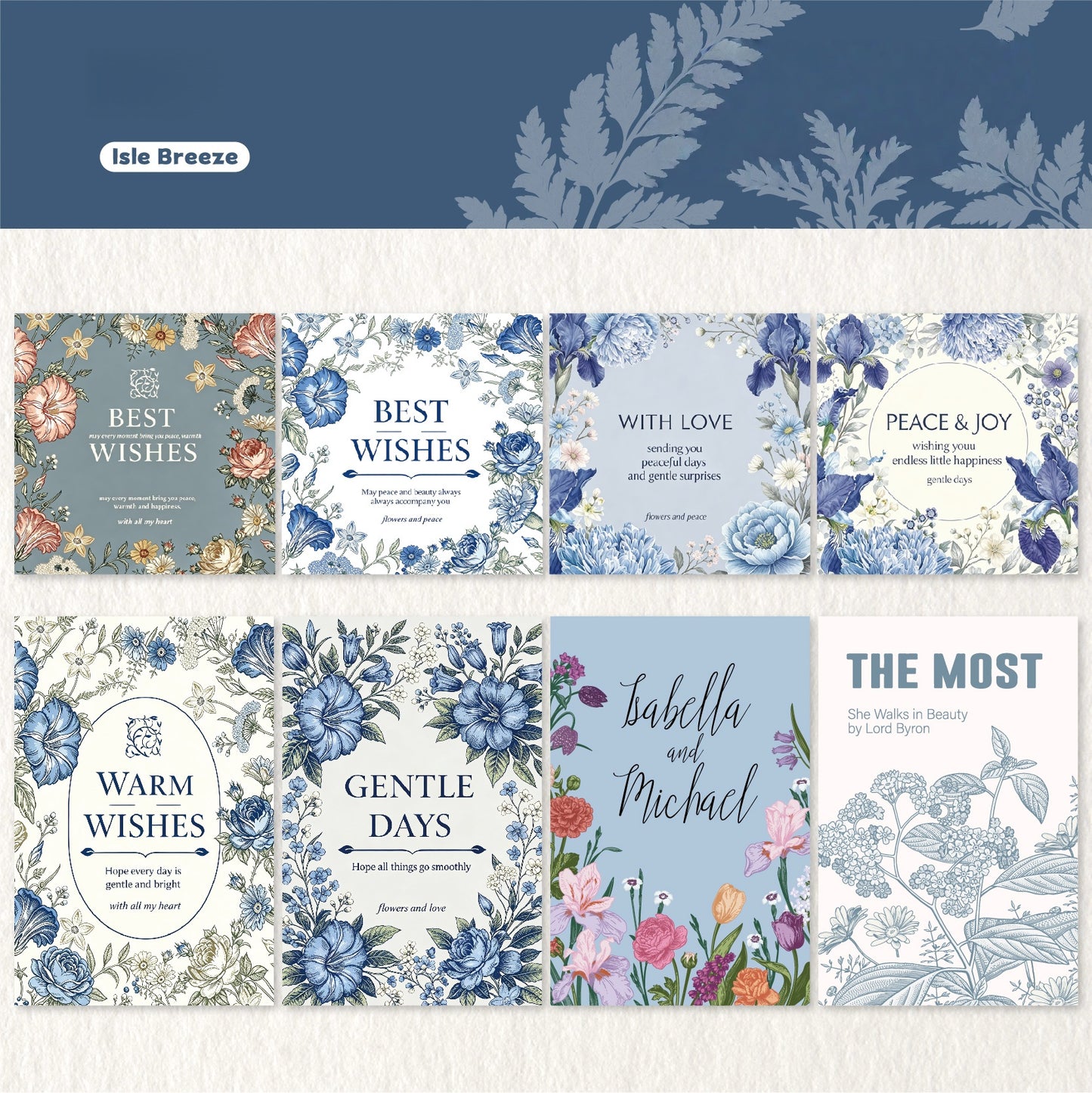 Floral Botanical Vellum Papers