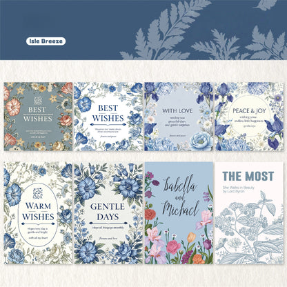 Floral Botanical Vellum Papers