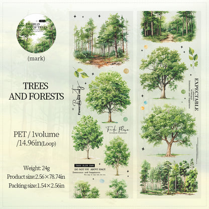 Scenery of A Tree Tape