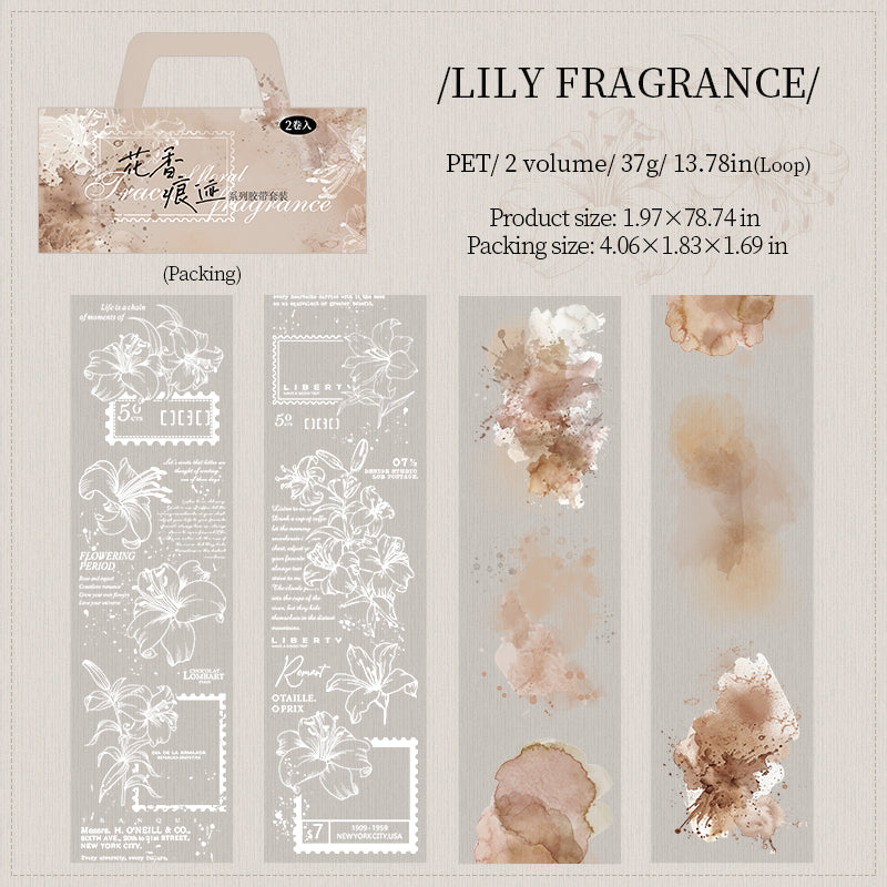 Floral Scent Traces Tape Set