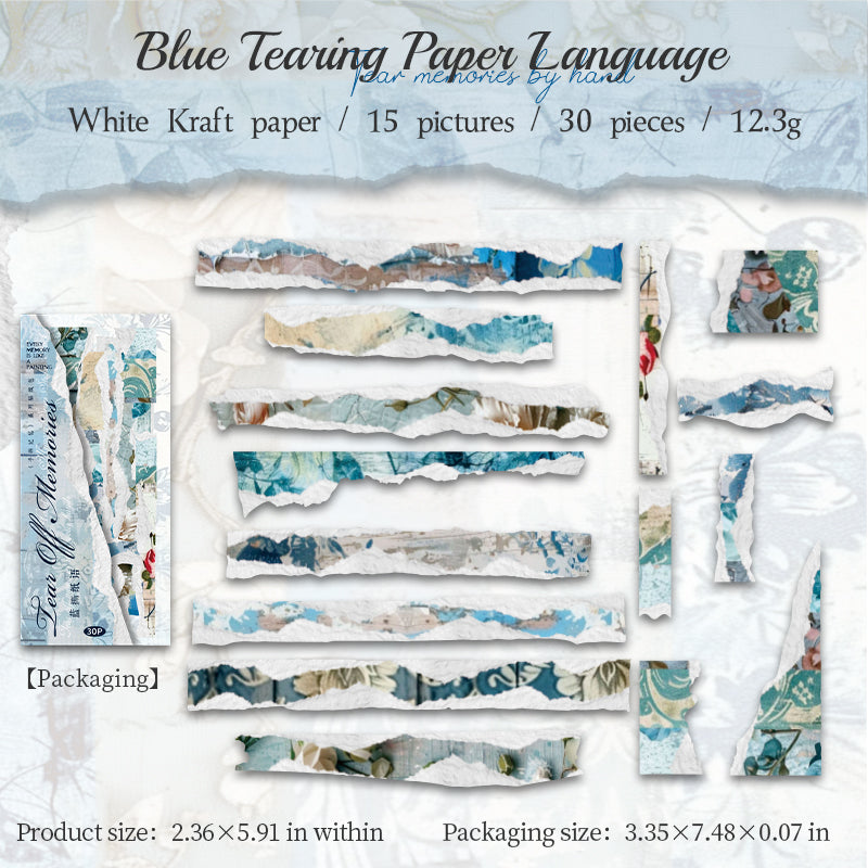 Torn Memory Strip Stickers