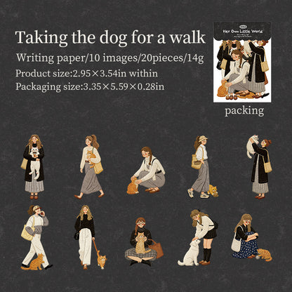 Her Little World Stickers