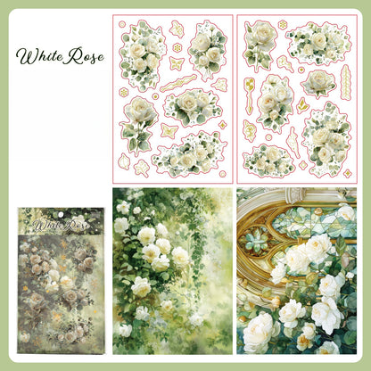 Flowers by the Window Stickers