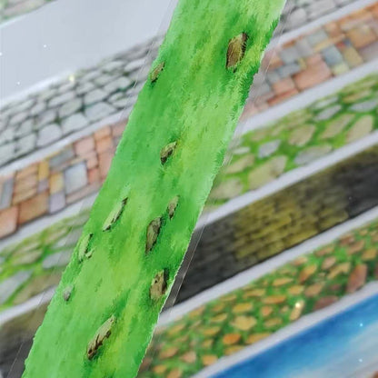 4cm*120cm Vintage Cobblestone Path Tape Collection