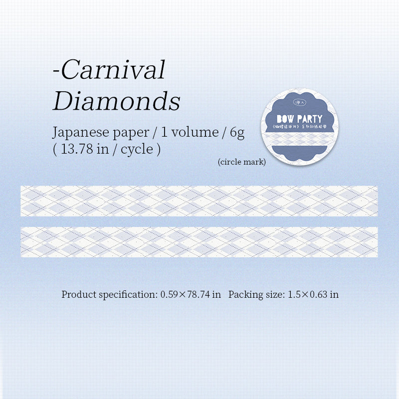 Bow Party Washi Tape