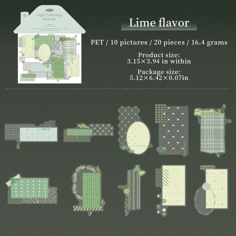 Lightcatcher Island Stickers