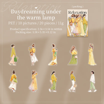 Relaxation Vibes Stickers