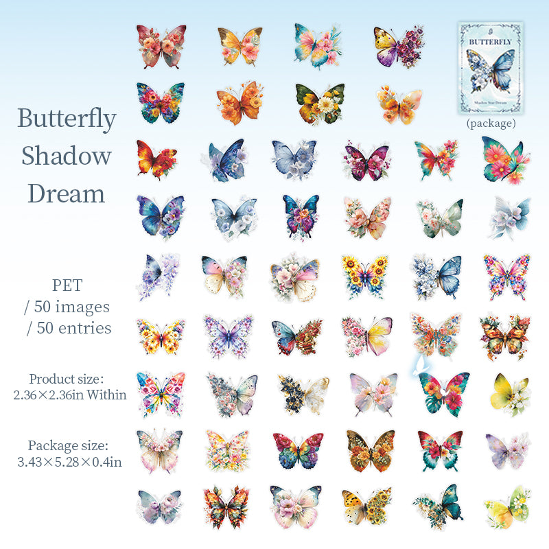 Butterfly Star Dream Stickers