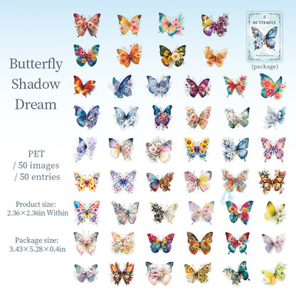Butterfly Star Dream Stickers